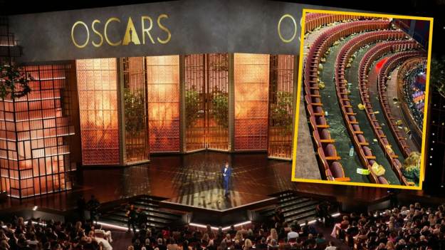 Czar prysł! Tak wyglądała sala po gali Oscarów..