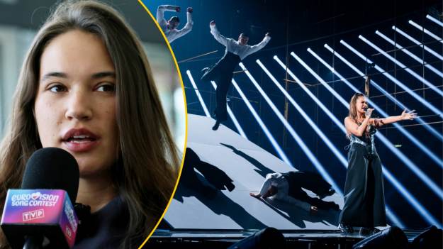 Alicja Szemplińska na scenie Eurowizji. Jest..