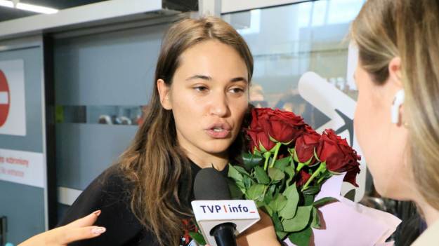 Szemplińska po Eurowizji wsiadła do samolotu...