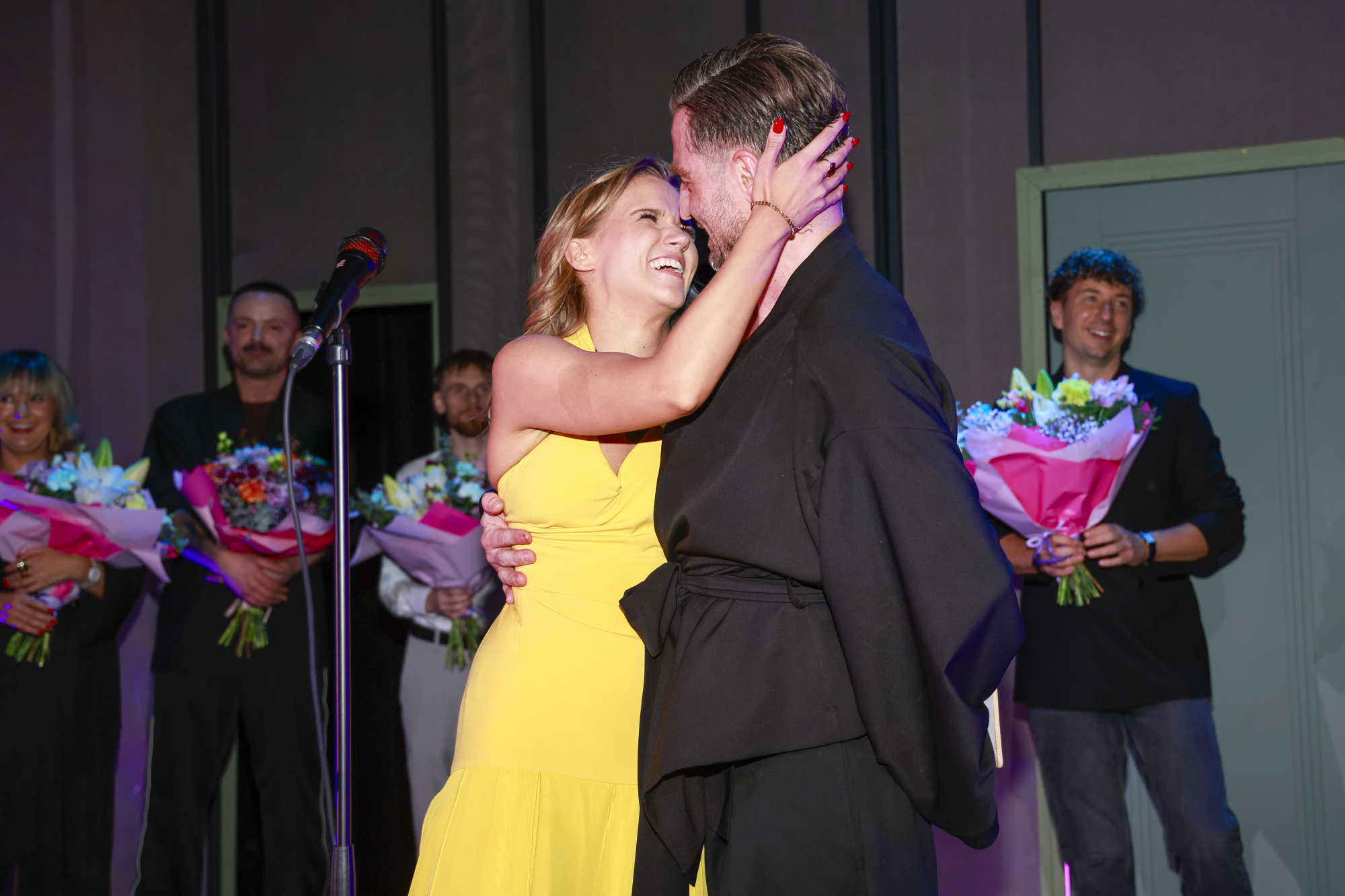 Agnieszka Kaczorowska i Marcin Rogacewicz