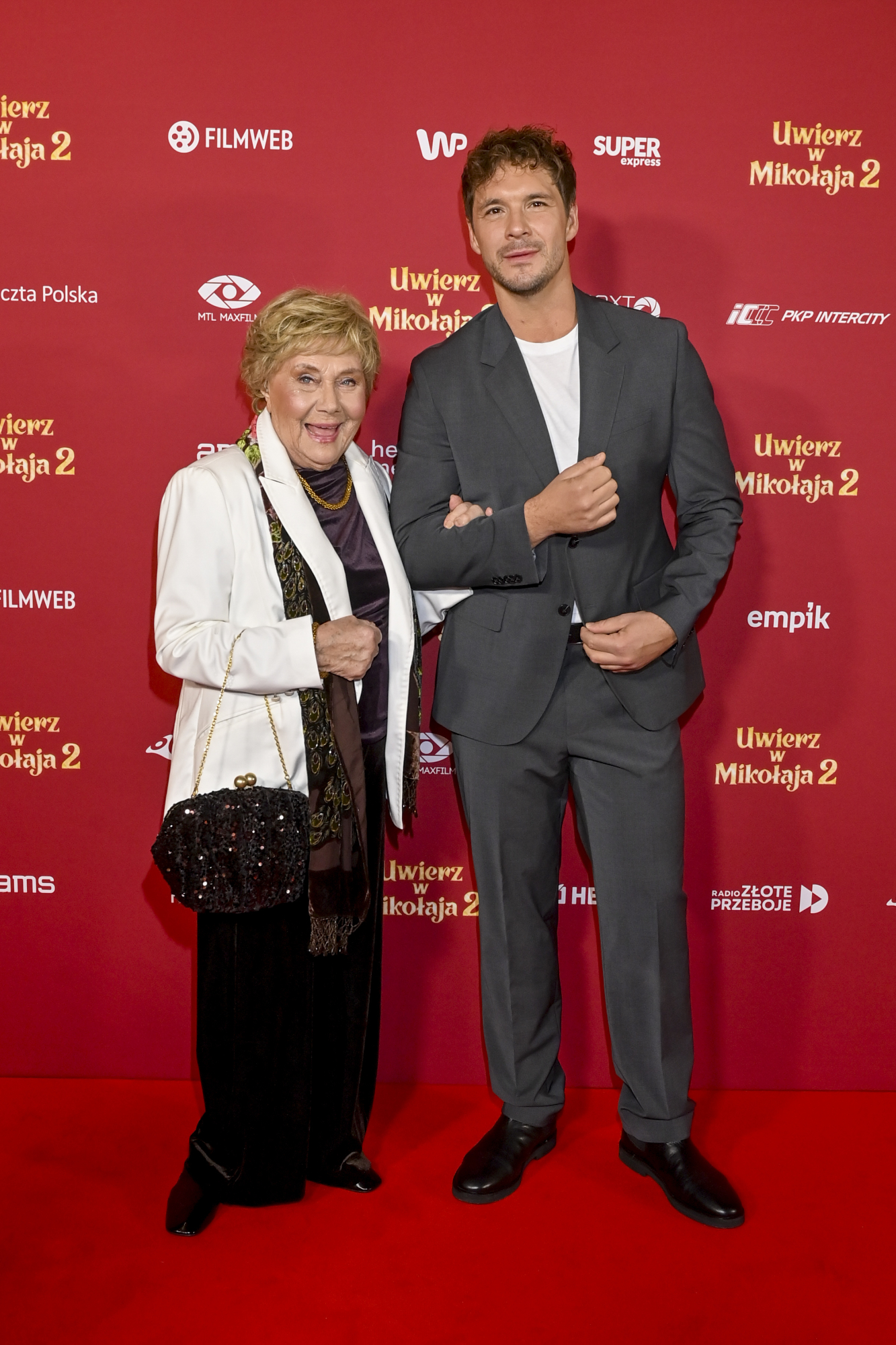 Teresa Lipowska i Mikołaj Roznerski