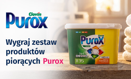 Wygraj zestaw produktów piorących PUROX
